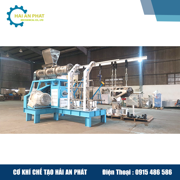 Máy ép đùn kiểu khô, trục đơn - Ảnh 2