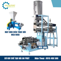 Máy ép đùn kiểu ướt - Trục đơn